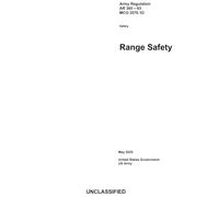 Army Regulation AR 385-63 MCO 3570.1D Range Safety May 2025