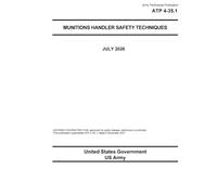 Army Techniques Publication ATP 4-35.1 Munitions Handler Safety Techniques July 2026