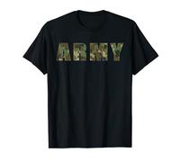 Army Vintage USA T | Militar US Green Logo Camiseta