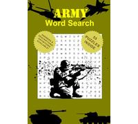 Army Word Search: 55 Word Search Puzzles with definitions | 495 Words with Answers at the end | 6x9" book size | Fun for the whole family!