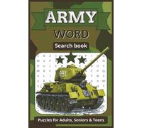 Army Word Search Book: 110 Pages of Military Word Hunts - Ideal for Travel, Downtime, or Gifting to Army Fans