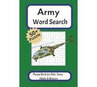 Army Word Search Book: Battle-Ready Puzzles for Sharp Minds