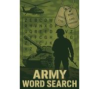 Army Word Search: Easy to Read Print focused Army Words| 100 Puzzles | Gift for Vacations, Holidays and Free Times
