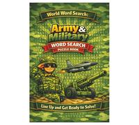 Army Word Search: Military-Themed Word Search Puzzles for Adults Featuring Ranks, Equipment, Vehicles, and Army Life