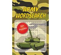 Army word search puzzle book: Easy-to-Read Army Word Searches | Military, Ranks & More | 6"×9", 110 Pages | 50+ Puzzles | Great for Holidays, Travel & Relaxation
