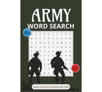Army Word Search Puzzle Book:: Explore 50+ Military-Themed Word Puzzles Celebrating Service, Sacrifice, and Patriotism | Mind-Challenging Activities for All Ages