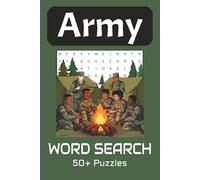 Army Word Search Puzzle Book: Military Themed Word Search for Seniors, Adults and Teens | 6x9 inches, 110 Pages | 50+ puzzles...Great for Vacations, Holidays and Free Times