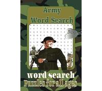 Army Word Search Puzzle Book: Word Searches with Easy-to-Read Print About the Army, Navy, Military, and More {6x9 inches, 110 pages} 50+ Puzzles: A Gift for Vacations, Holidays, and Breaks