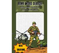 Army Word Search Puzzles for Adults, Seniors, Teens, Veterans & Military Families: Word Search Challenges Inspired by the Army | Brain-Training ... | Gift for Vacations, Holidays or Free Times