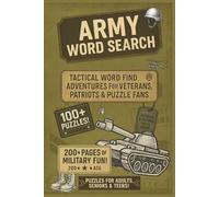 Army Word Search: Tactical Word Find Adventures for Veterans, Patriots & Puzzle Fans