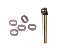 ARMYJY 5 compresores de aire de dos etapas para anillos de pistón, 40 MPA, 30 MPA, sello de plástico de metal para anillo de 1 cm, color gris, apto para reparación de alta presión