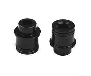 ARMYJY Adaptador de conversión de eje pasante de 12/15 mm a 9 mm de liberación rápida/QR Hub compatible con Hope, etc. (2 piezas de 12 a 9 mm)