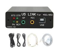 ARMYJY Adaptador USB de PC para Yaesu FT-450D FT-950D FT-991A ICOM, cable de interfaz de datos CAT con aislamiento de audio para radio jamón, negro