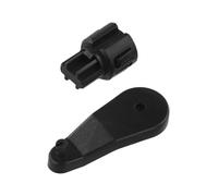 ARMYJY Blend - Palanca amortiguadora de bujes de puerta para Golf 1999-2006 para jetta 1999-2008, kit de reparación de aleta de CA de coche de repuesto 1H1819125 1H0819136