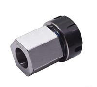 ARMYJY Bloque de pinzas, máquina de corte de bloque hexagonal de acero, aplicaciones ER25 o ER32 o ER40 para máquina de grabado de torno CNC (ER40)