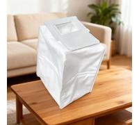 ARMYJY Bolsa de polvo para DJI RoboMaster S1/A1/P1, 99.5% de e filtración, capacidad de 2.4 litros, piezas de repuesto de filtro multicapa de sellado automático, color blanco, paquete de