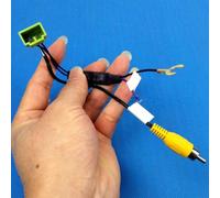 ARMYJY Cable adaptador de salida de video RCA de 5 pines para Isuzu D-MAX (2008-2024), para Suzuki Vitara (2016-2019) y para Mitsubishi para pajero 4WD (2008-2021), cable de conversión de cámara de