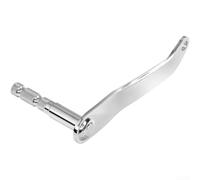 ARMYJY Eje de palanca de cambios extendido para motocicleta para modelos Softail 2018, extensión de palanca de cambio de marchas, construcción de metal, acabado negro (galvanoplastia)