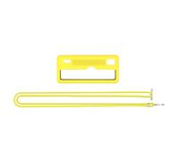 ARMYJY Funda de silicona suave para llavero Kodak Charmerra - Cubierta de goma antiarañazos con tapa de lente y cordón - Negro, Amarillo, Funda protectora de silicona