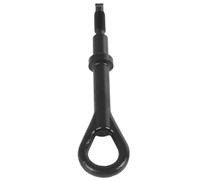 ARMYJY Gancho de remolque 674414 compatible con C2 C3 1007 206 207 307 407 508, punto de recuperación de remolque de metal, reemplazo directo, color negro