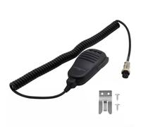 ARMYJY MH-31B8 - Micrófono de altavoz de 8 pines para Yaesu FT-847 FT-920 FT-990 - Micrófono de mano con botón PTT para estación base de radio Ham, color negro