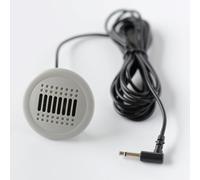ARMYJY Micrófono de coche de 3,5 mm con carcasa para BMW, Mercedes y Skoda para radio Android, ABS gris, pieza de repuesto de micrófono externo 7H5857155A