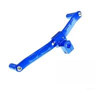 ARMYJY Palanca de cambios CNC para Softail Touring Trike 1986-2022 - Palanca de cambio de pie de doble diseño rojo, azul, oro, negro y plateado (azul)