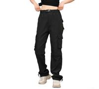ARMYJY Pantalones cargo para hombre, pierna recta desmontable de secado | Pantalones cargo para hombre, pantalones cortos convertibles desmontables, tela de poliéster y elastano