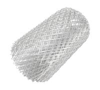 ARMYJY Protector de canalón de metal para trampa de desechos de hojas, cubierta de tubo descendente de aluminio, resistente a la intemperie y sin herramientas, se adapta a tubos de drenaje