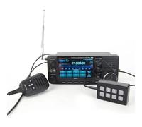 ARMYJY Teclado de control externo de radio para ICOM IC-705 IC-7300 IC-7610 IC-9700, SSB CW RTTY acceso directo de memoria con cable de datos de 3,5 mm, ABS negro