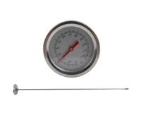 ARMYJY Termómetro de compost con sonda de 19.7 pulgadas, termómetro de suelo de acero inoxidable para jardinería, grande para dial de -10 a 100 °C, herramienta de compostaje resistente a la humedad
