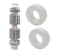 ARMYJY Tubo de rueda con cepillo y 2 anillos de escalada para Dolphin M400 CC Plus, piezas 9985006 9980892 6101611-R4, conjunto de rodillo limpiador de piscina de PVC