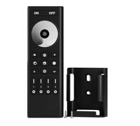 ARMYJY Unidad de control remoto de tira LED rgbcct - Regulador inalámbrico inteligente con alcance de 30 m - Creación de fiestas - 45,8 x 17 x 140,1 mm (Negro)