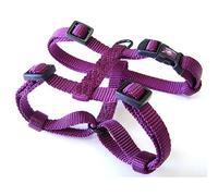 Arn s de nailon ajustable para perros Hamilton Comfort, color vino, 2,5 cm x 76-101 cm