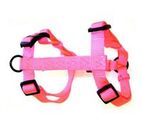 Arn s de nailon ajustable y c modo para perros Hamilton, color rosa intenso, 2,5 cm x 101-127 cm