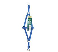 Arn s de nailon para perros Guardian Gear de dos pasos con clip giratorio niquelado. Se adapta a pechos de 63 a 101 cm. Azul.