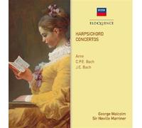 Arne, C.P.E. Bach, J.C. Bach: Harpsichord Concertos
