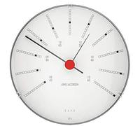 Arne Jacobsen Banqueros Reloj de, Plástico Aluminio Vidrio, Roble, 12 cm