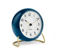 Arne Jacobsen Clocks Despertador AJ Station. azul marino azul marino