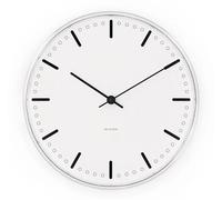 Arne Jacobsen Clocks Reloj AJ City Hall Blanco. Ø21 cm