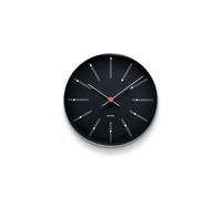 Arne Jacobsen Clocks Reloj de pared AJ Bankers negro Ø 21 cm