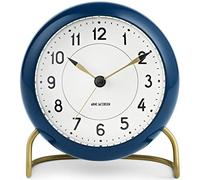 Arne Jacobsen Clocks Despertador AJ Station. azul marino azul marino