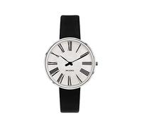 Arne Jacobsen Relojes de mujer analógicos de cuarzo, talla única, plateado/gris 32015892, Correa