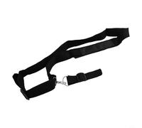 Arnés acolchado de nailon con correa de hombro para recortadora de cuerdas, desbrozadora y cortadora de césped, acolchado de algodón transpirable, ajuste (120 x 5 cm) (A)