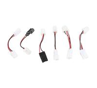 Arnés adaptador de luz trasera de 6 piezas - Conversión Plug and Play de alto rendimiento - Apto para 240SX PnP S13 Kouki 1989-1993 - Fácil actualización