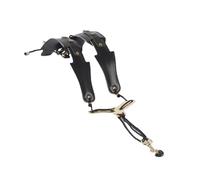 Arnés Ajustable Con Correa Para El Cuello Y Doble Hombro De Cuero Para Saxofón Profesional, Accesorios Para Instrumentos De Saxofón