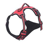 Arnés ajustable de malla transpirable para perros pequeños y grandes, arnés a prueba de escape, arnés ajustable para niñas y niños, perros grandes y grandes