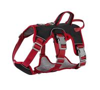 Arnés Ajustable for Perros pequeños y Grandes, Chaleco Reflectante for Cachorros, Correa for el Pecho, Bulldog Francés, Husky, Correa for Caminar al Aire Libre (Color : Black, Size : M 7.5-14 kg)