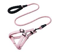 Arnés Ajustable for Perros, práctica Correa for Mascotas, Cuerda Redonda, cómoda, Segura y a la Moda(Pink,S)