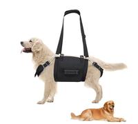 Arnés ajustable para perro con mango de control, agarre, correas auxiliares para perro, para caminar, para tamaño pequeño, mediano y grande